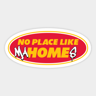 No place like Mahomes - White Sticker